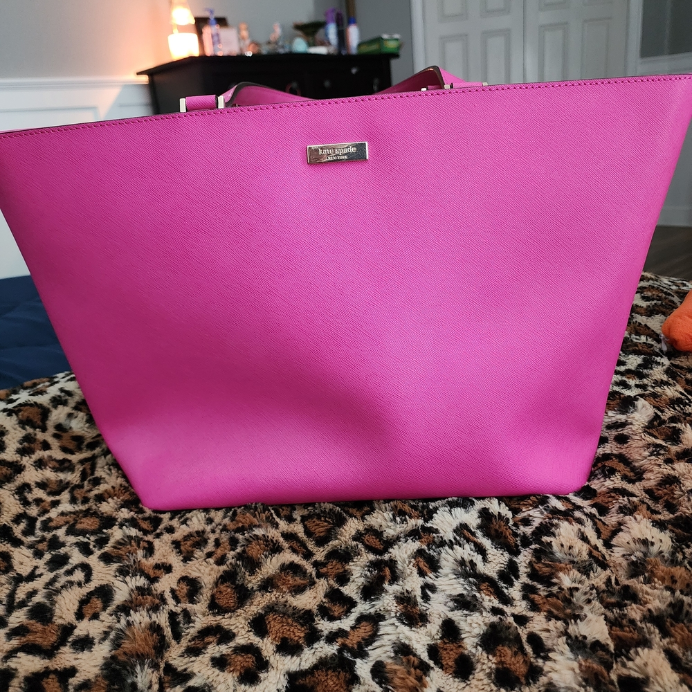 Pink Tote Bag
